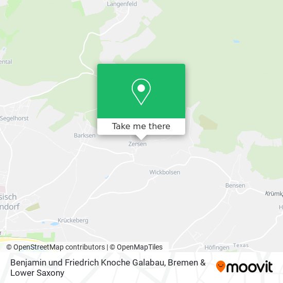 Benjamin und Friedrich Knoche Galabau map