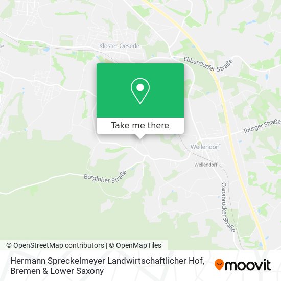 Hermann Spreckelmeyer Landwirtschaftlicher Hof map