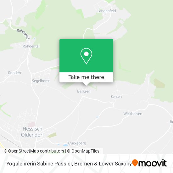 Yogalehrerin Sabine Passler map