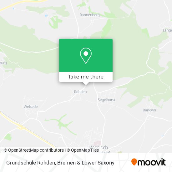 Grundschule Rohden map