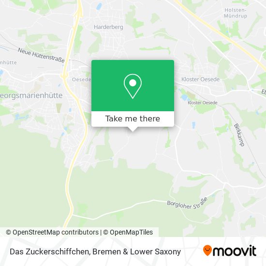 Das Zuckerschiffchen map