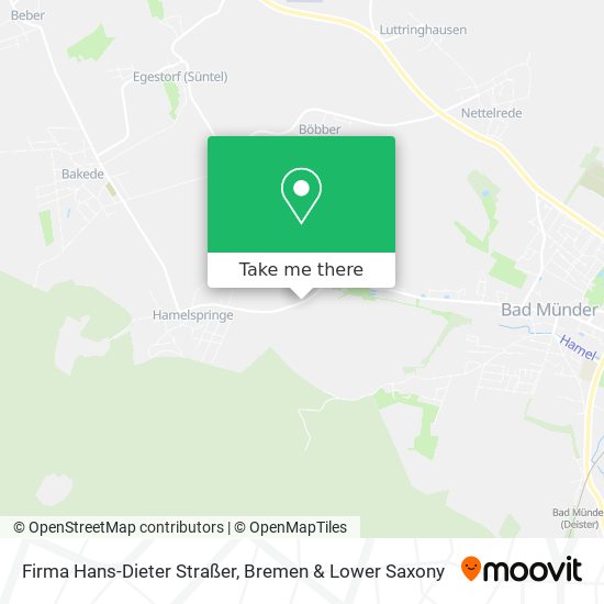 Firma Hans-Dieter Straßer map