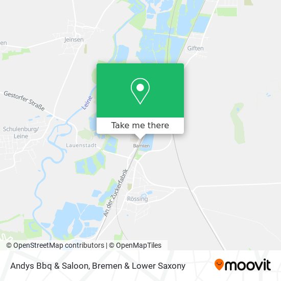 Andys Bbq & Saloon map
