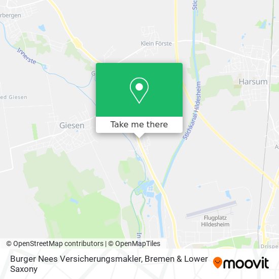 Burger Nees Versicherungsmakler map