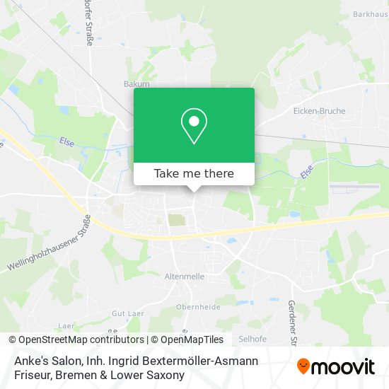 Anke's Salon, Inh. Ingrid Bextermöller-Asmann Friseur map