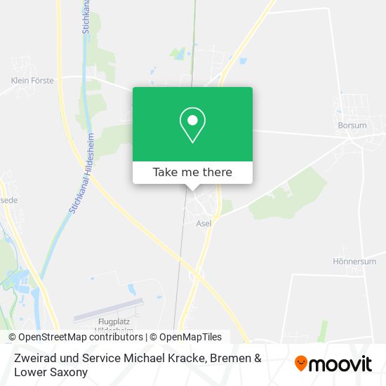 Zweirad und Service Michael Kracke map