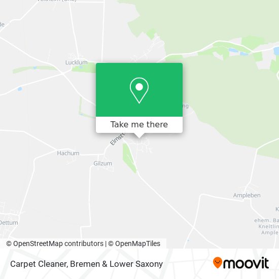 Carpet Cleaner map