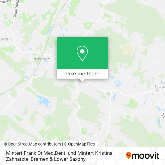 Mintert Frank Dr.Med.Dent. und Mintert Kristina Zahnärzte map