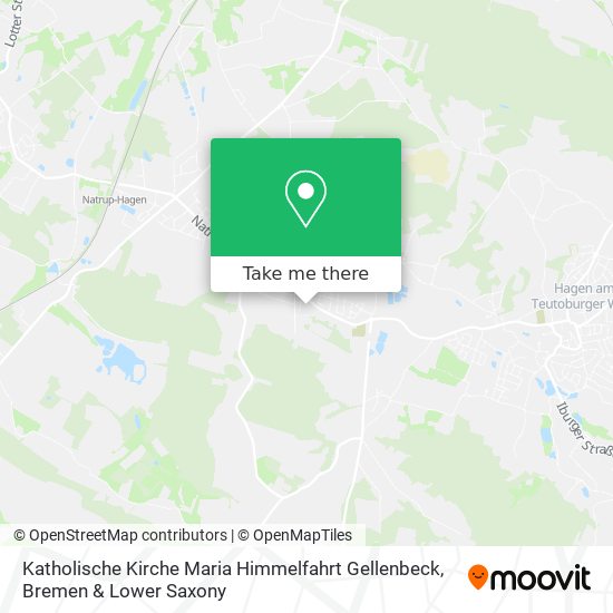 Katholische Kirche Maria Himmelfahrt Gellenbeck map