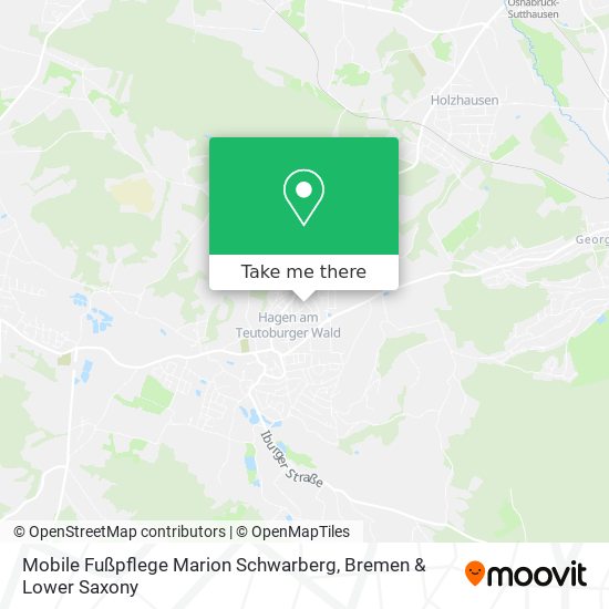 Mobile Fußpflege Marion Schwarberg map
