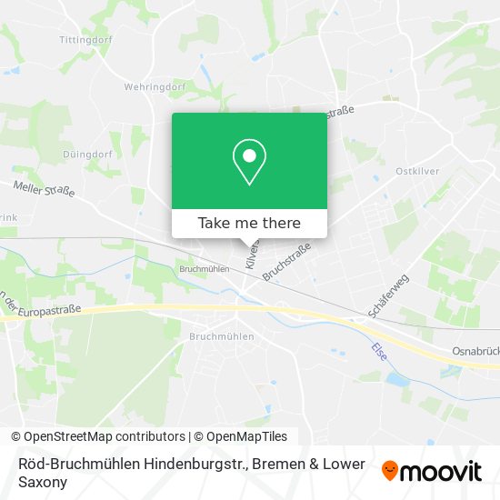 Röd-Bruchmühlen Hindenburgstr. map