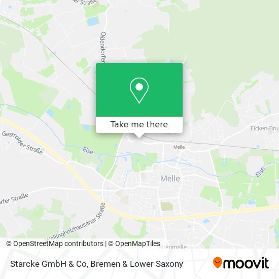 Starcke GmbH & Co map