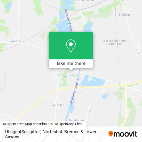 Üfingen(Salzgitter) Nortenhof map