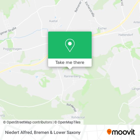 Niedert Alfred map