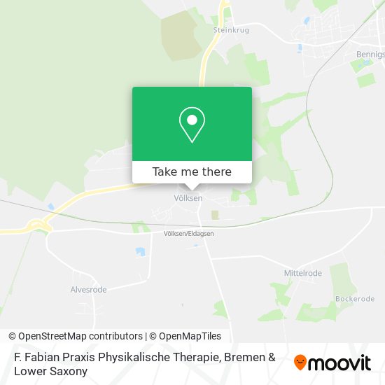 Карта F. Fabian Praxis Physikalische Therapie