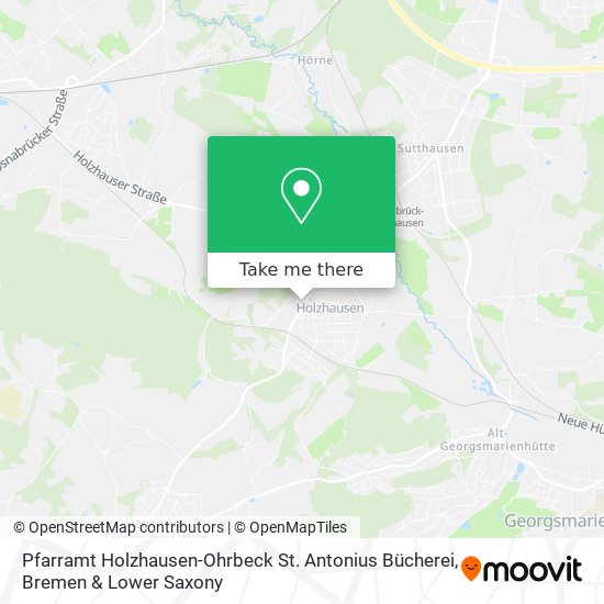 Pfarramt Holzhausen-Ohrbeck St. Antonius Bücherei map