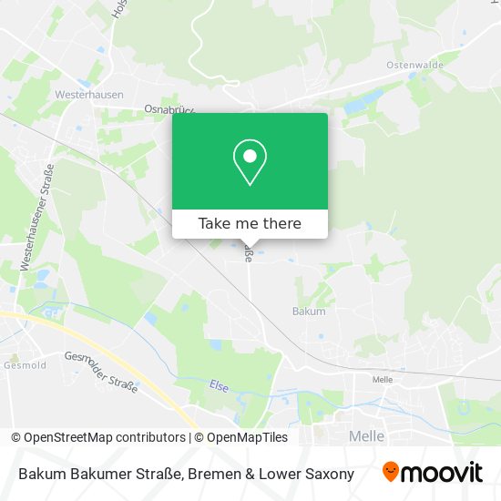 Bakum Bakumer Straße map