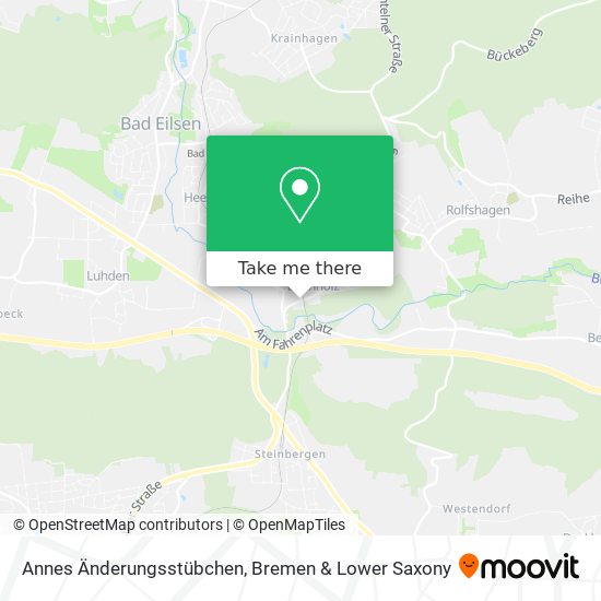 Annes Änderungsstübchen map