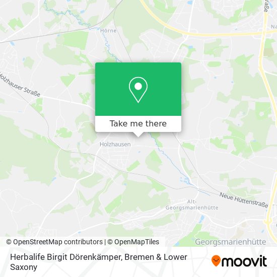 Herbalife Birgit Dörenkämper map