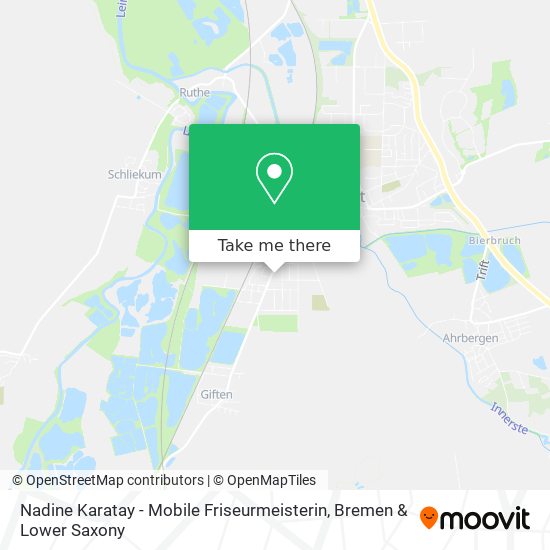 Nadine Karatay - Mobile Friseurmeisterin map