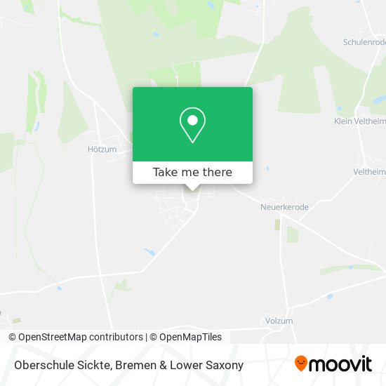 Oberschule Sickte map