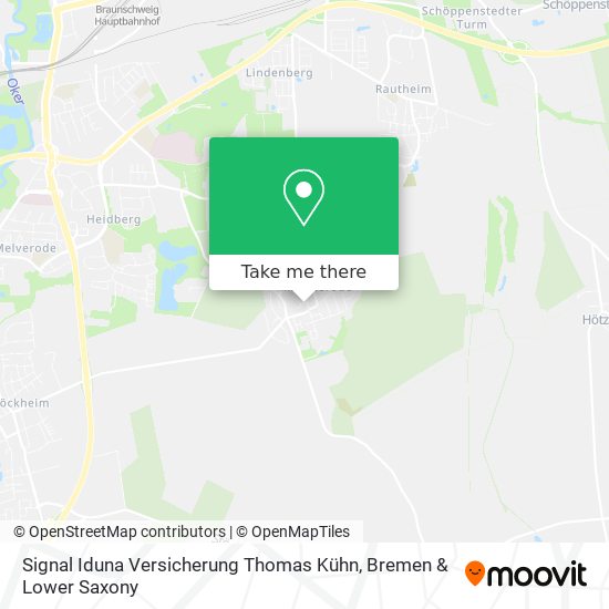 Карта Signal Iduna Versicherung Thomas Kühn