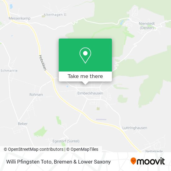 Willi Pfingsten Toto map