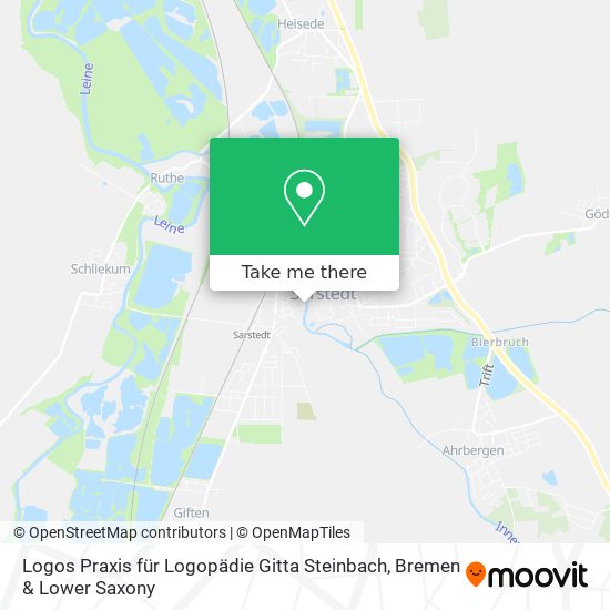 Logos Praxis für Logopädie Gitta Steinbach map
