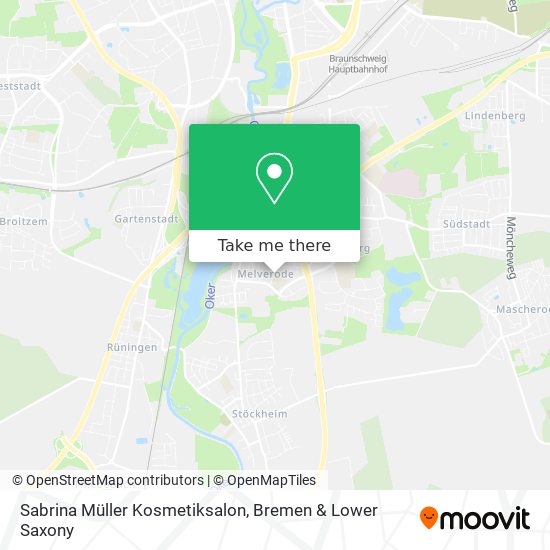 Sabrina Müller Kosmetiksalon map