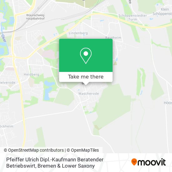 Pfeiffer Ulrich Dipl.-Kaufmann Beratender Betriebswirt map