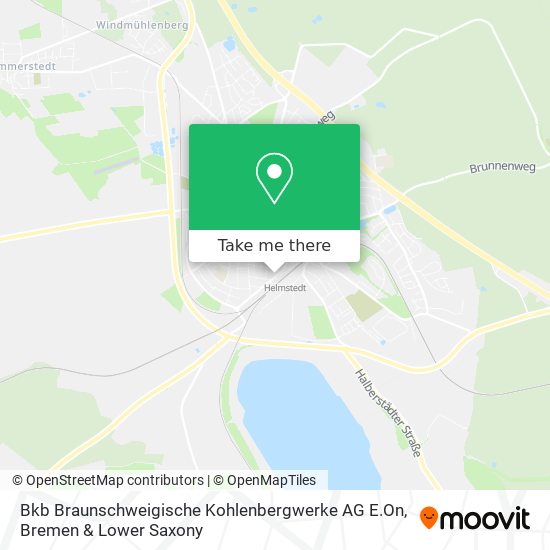 Bkb Braunschweigische Kohlenbergwerke AG E.On map