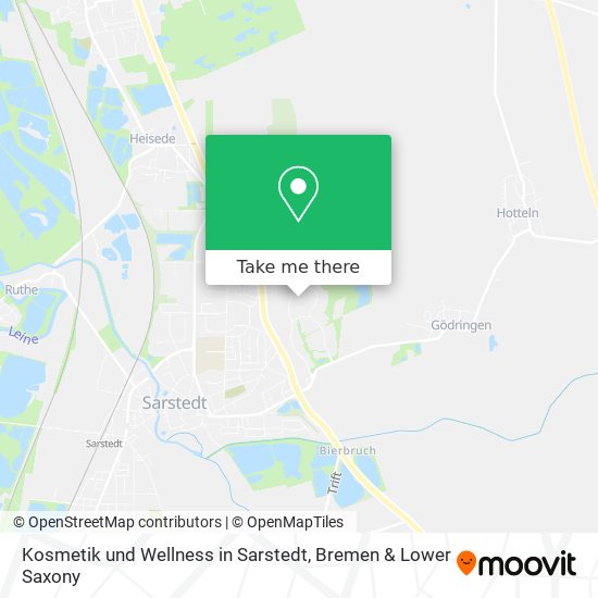 Kosmetik und Wellness in Sarstedt map