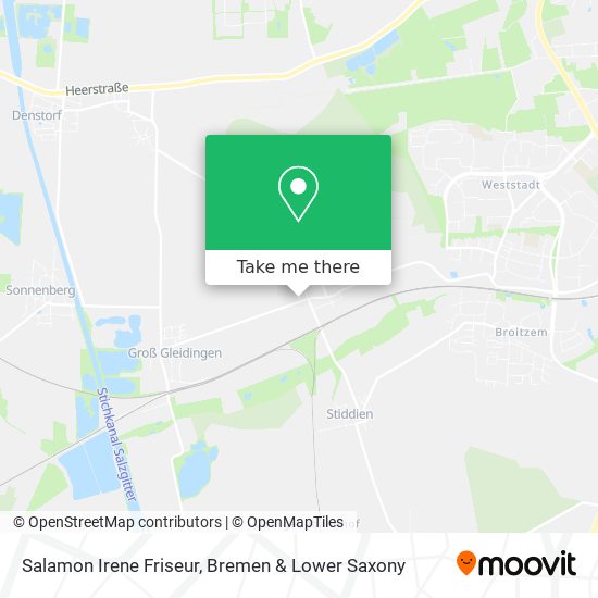 Salamon Irene Friseur map