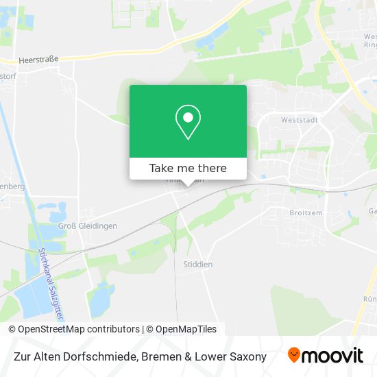 Zur Alten Dorfschmiede map