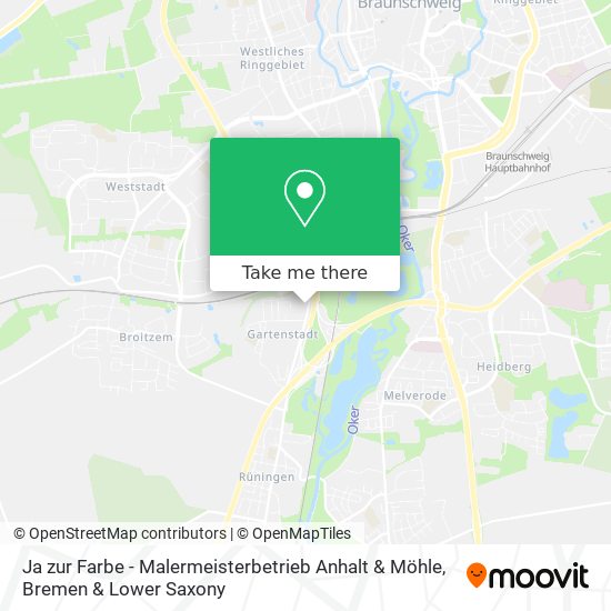 Ja zur Farbe - Malermeisterbetrieb Anhalt & Möhle map