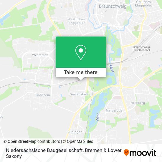 Niedersächsische Baugesellschaft map