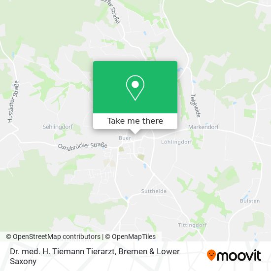 Dr. med. H. Tiemann Tierarzt map