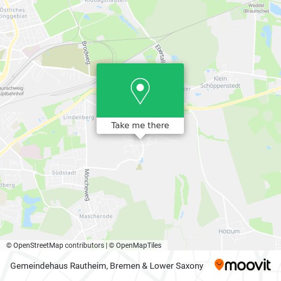 Gemeindehaus Rautheim map