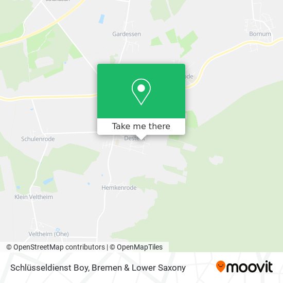 Schlüsseldienst Boy map