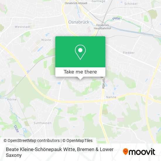 Beate Kleine-Schönepauk Witte map