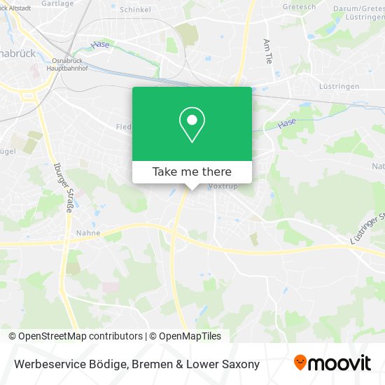 Werbeservice Bödige map