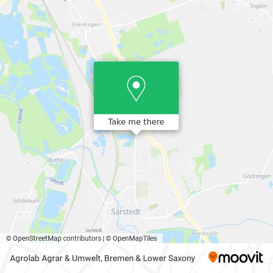 Agrolab Agrar & Umwelt map
