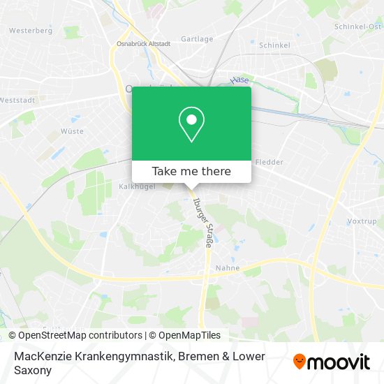 MacKenzie Krankengymnastik map