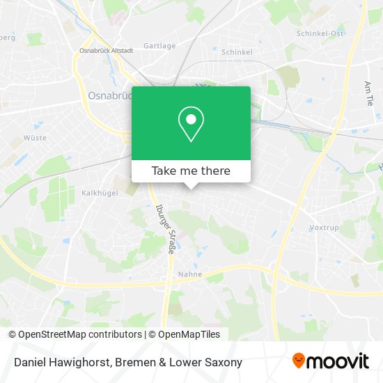 Daniel Hawighorst map