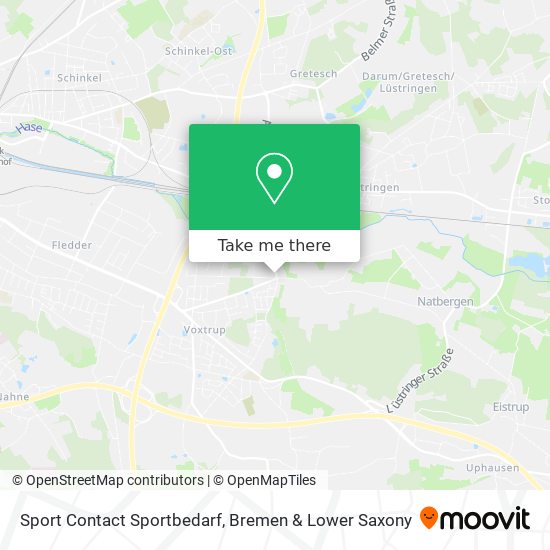 Sport Contact Sportbedarf map