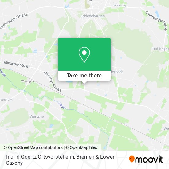 Ingrid Goertz Ortsvorsteherin map