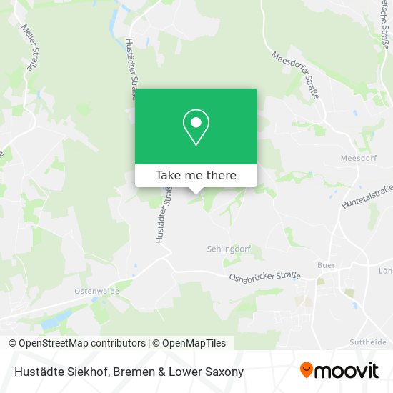 Hustädte Siekhof map