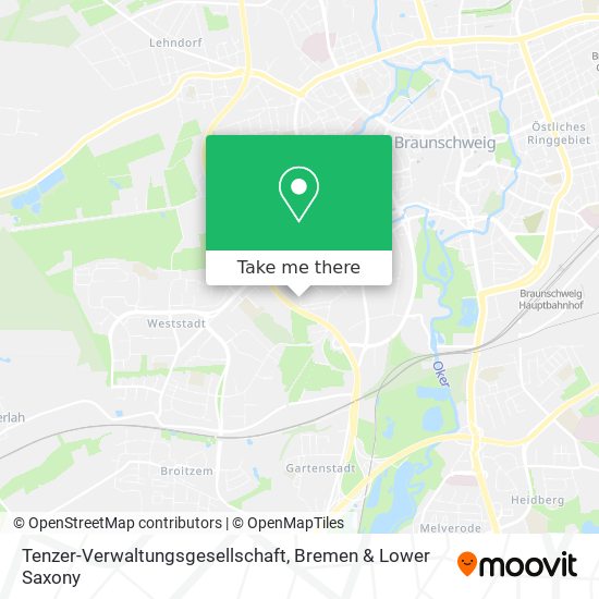 Tenzer-Verwaltungsgesellschaft map