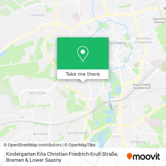 Карта Kindergarten Kita Christian-Friedrich-Krull-Straße