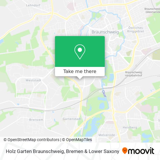 Карта Holz Garten Braunschweig